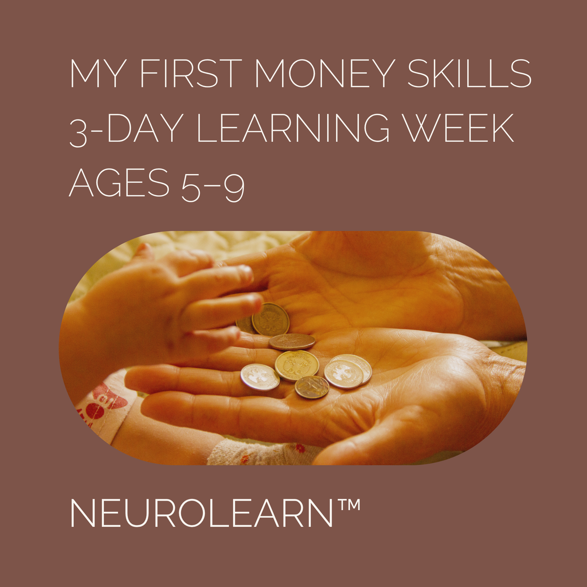 My First Money Skills Learning Week (Ages 5–9)