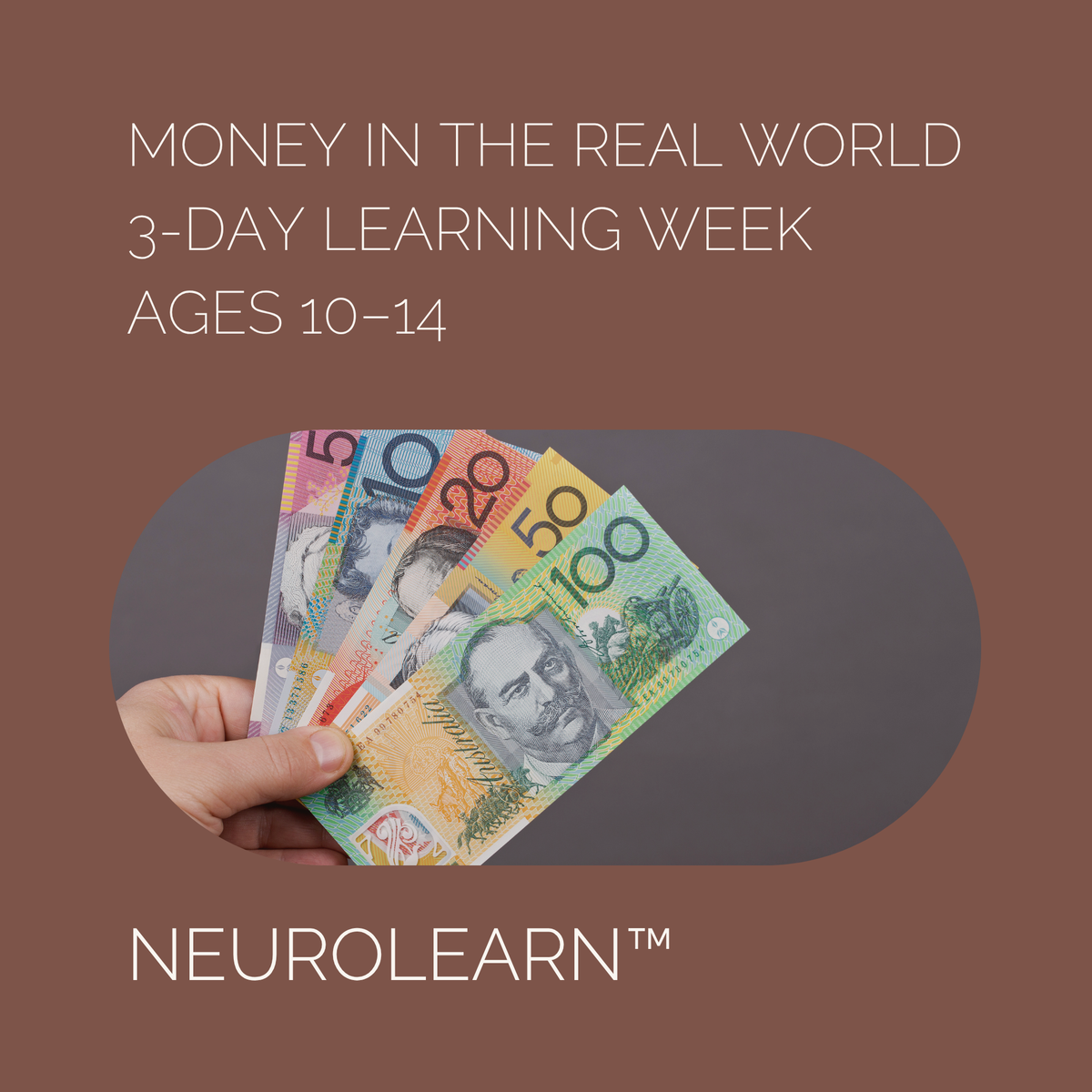 Money in the Real World Learning Week (Ages 10–14)