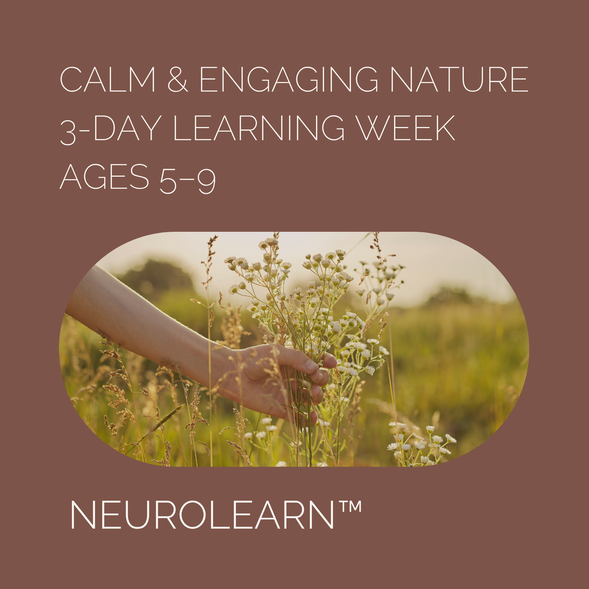 Calm & Engaging Nature Learning Week (Ages 5–9)